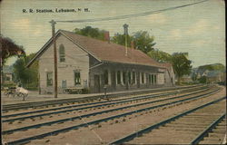 Railroad Station Lebanon, NH Postcard Postcard Postcard