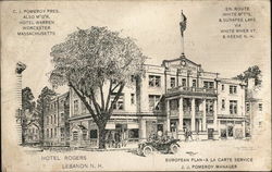 Hotel Rogers Postcard