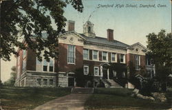 Stamford High School Connecticut Postcard Postcard Postcard