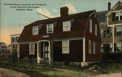 Old Peck House, owned by the Daughters of the American Revolution Attleboro, MA Postcard Postcard Postcard