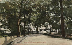 Dean Street Attleboro, MA Postcard Postcard Postcard