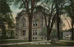 Court House Pittsfield, MA Postcard Postcard Postcard