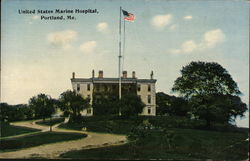 United States Marine Hospital Postcard