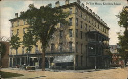 De Witt House Lewiston, ME Postcard Postcard Postcard