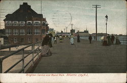 Brighton Casino and Board Walk Postcard