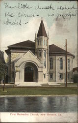 First Methodist Church New Orleans, LA Postcard Postcard Postcard