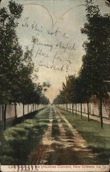 Lane Leading to Ursulines Convent New Orleans, LA Postcard Postcard Postcard