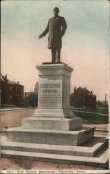 Jere Baxter Monument Postcard