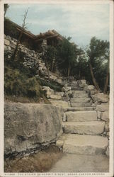 The Stairs to Hermit's Rest, Grand Canyon Postcard