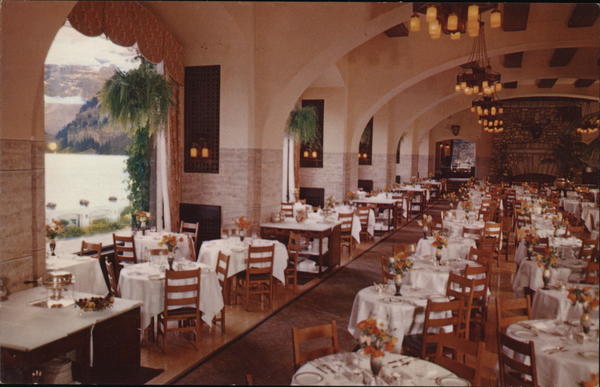chateau lake louise dining room