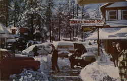 Snowbound Big Bear Lake, CA Postcard Postcard Postcard