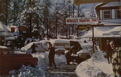 Snowbound Big Bear Lake, CA Postcard Postcard Postcard