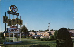 Seven K Motel Postcard