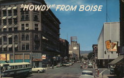 Howdy From Boise Idaho Postcard Postcard Postcard