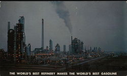 The World's Best Refinery Wilmington, DE Postcard Postcard Postcard