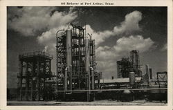 Oil Refinery Postcard