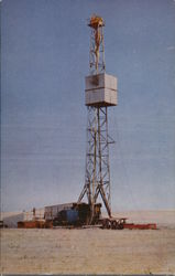 The Amerada Knudson Oil Well Texas Postcard Postcard Postcard