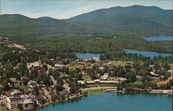 Lakeside Motor Inn Lake Placid, NY Postcard Postcard Postcard