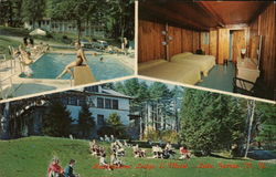 Hearthstone Lodge and Motel Postcard