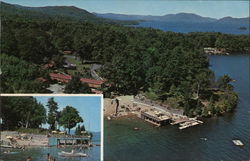 Depe Dene Lake George, NY Postcard Postcard Postcard