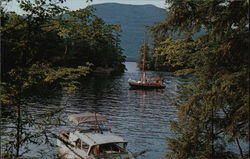 Paradise Bay Lake George, NY Postcard Postcard Postcard