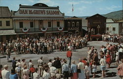 A $50,000 Bank Robbery by Desperate Outlaws Lake George, NY Postcard Postcard Postcard