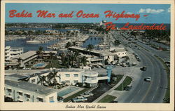 Bahia Mar Yacht Basin Fort Lauderdale, FL Postcard Postcard Postcard