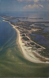 View over Lido Key Postcard