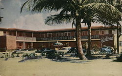 The Delmar Apartments Hollywood Beach, FL Postcard Postcard Postcard