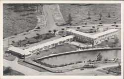 University Court Motel Postcard