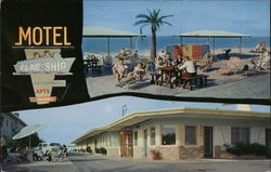 Flag-Ship Motel St. Petersburg, FL Postcard Postcard Postcard