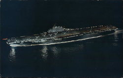 U.S.S. Antietamq Ships Postcard Postcard Postcard