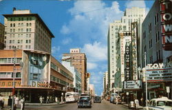 Flagler Street Miami, FL Postcard Postcard Postcard