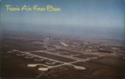 Travis Air Force Base California Postcard Postcard Postcard