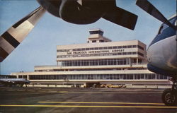 San Francisco International Airport California Postcard Postcard Postcard