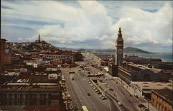 Embarcadero of San Francisco Postcard