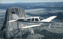 Beechcraft Bonanza F33A Postcard