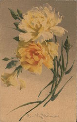 Yellow Flowers Postcard