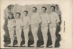 Troupe Laares Postcard