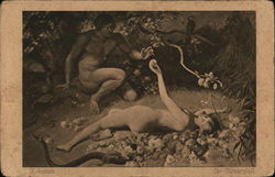 The Fall of Man Postcard