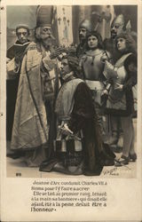 The Crowning of Charles VII - Joan of Arc - Jeanne d'Arc Postcard