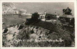 Mount Ada - Mrs. Wm. Wrigley Jr. Residence Postcard