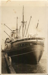 German Steamer "Deutschland" Postcard