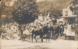 People in Parade Events Postcard Postcard Postcard