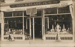 Geo. S. Slade Drug Store Oneonta, NY Postcard Postcard Postcard