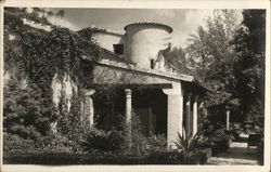 House and garden Lake Wales, FL Postcard Postcard Postcard