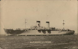 USS General H.W. Butner Ships Postcard Postcard Postcard