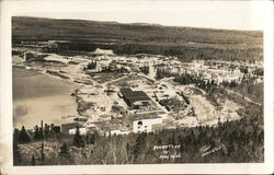 View of Town Postcard