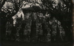 View of Temple in Jungle Indonesia Southeast Asia Postcard Postcard Postcard