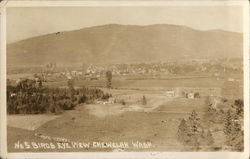 Birds Eye View, Chewelah, Wash. Washington Postcard Postcard Postcard